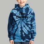 Youth Tie-Dye Hoodie - Gray Thumbnail