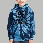 Youth Tie-Dye Hoodie - Gray Thumbnail