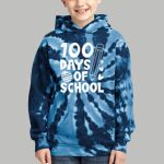 Youth Tie-Dye Hoodie - Gray Thumbnail