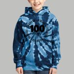 Youth Tie-Dye Hoodie - Gray Thumbnail