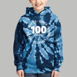 Youth Tie-Dye Hoodie - Gray Thumbnail