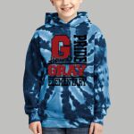 Youth Tie-Dye Hoodie - Gray Thumbnail