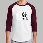Adult Raglan T-Shirt - Gray Thumbnail