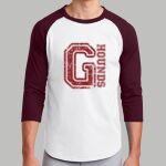 Adult Raglan T-Shirt - Gray Thumbnail