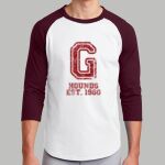 Adult Raglan T-Shirt - Gray Thumbnail