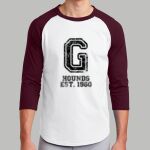Adult Raglan T-Shirt - Gray Thumbnail