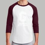 Adult Raglan T-Shirt - Gray Thumbnail