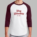 Adult Raglan T-Shirt - Gray Thumbnail