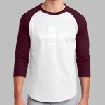 Adult Raglan T-Shirt - Gray Thumbnail
