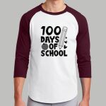 Adult Raglan T-Shirt - Gray Thumbnail
