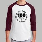 Adult Raglan T-Shirt - Gray Thumbnail