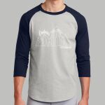 Adult Raglan T-Shirt - Gray Thumbnail
