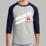 Adult Raglan T-Shirt - Gray Thumbnail