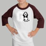 Youth Raglan T-Shirt - Gray Thumbnail