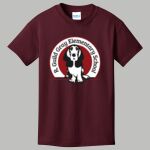 Youth Maroon T-Shirt - Gray Thumbnail