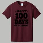 Youth Maroon T-Shirt - Gray Thumbnail