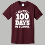 Youth Maroon T-Shirt - Gray Thumbnail