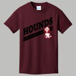 Youth Maroon T-Shirt - Gray Thumbnail