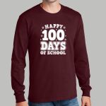Adult Maroon Long Sleeve Shirt - Gray Thumbnail