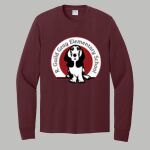 Adult Maroon Long Sleeve Shirt - Gray Thumbnail