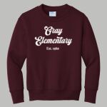 Youth Crewneck - Gray Thumbnail