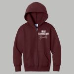 Youth Zip Jacket - Gray Thumbnail